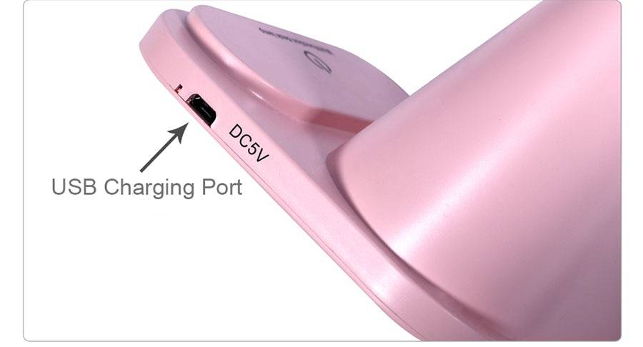 Small Plastic Desk Lamp with Phone Stand