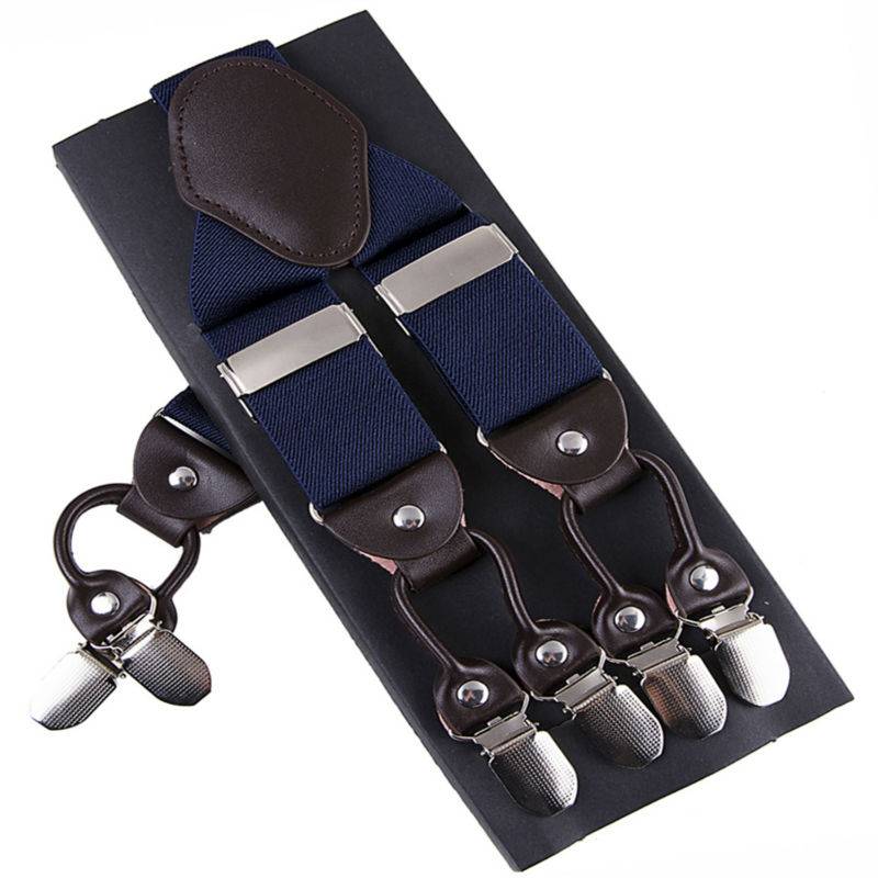 Men’s Vintage Leather Suspenders