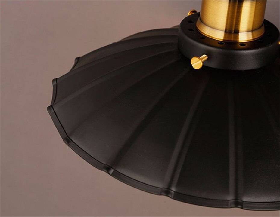 American Loft Iron Black Wall Lamp