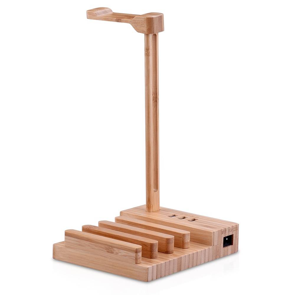 Light Weight Wooden Headphone Holder Stand