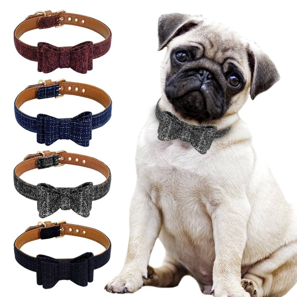 Pet Gentleman's Bow Tie Collar Pet Gentleman's Bow Tie Collar