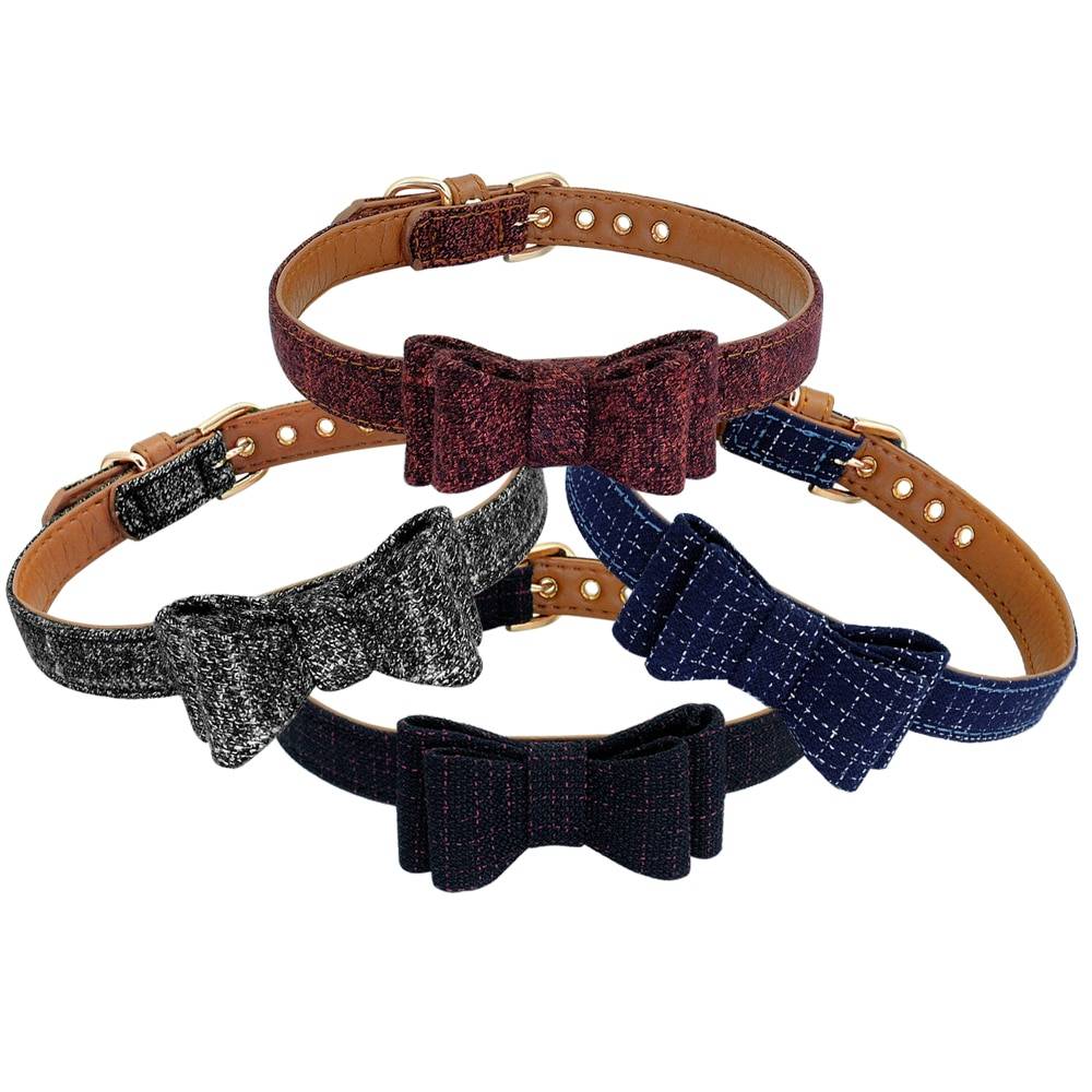 Pet Gentleman's Bow Tie Collar Pet Gentleman's Bow Tie Collar