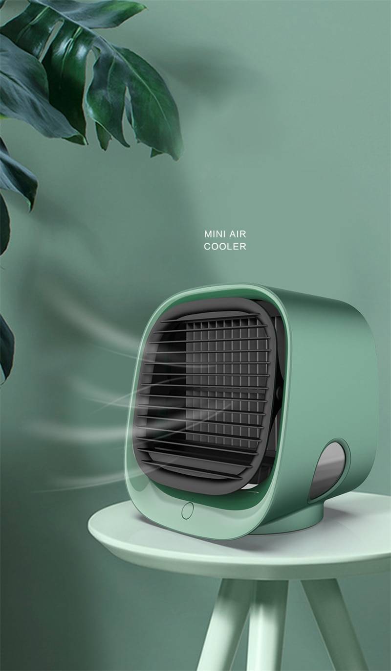 Mini Portable Air Cooler Fans with Water Tank