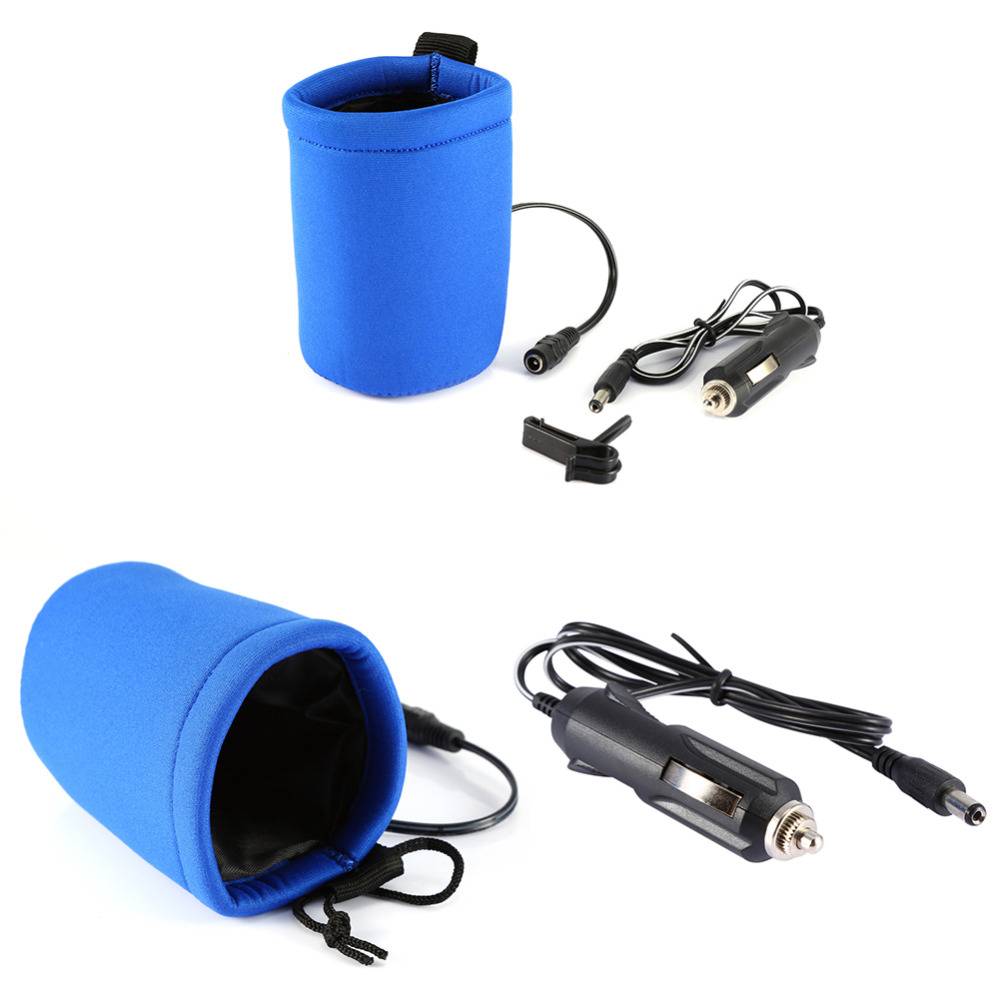 Portable Baby Feeding Bottle Heater Bottles Color : Black / DC 12V|Black / DC USB|Pink / DC USB