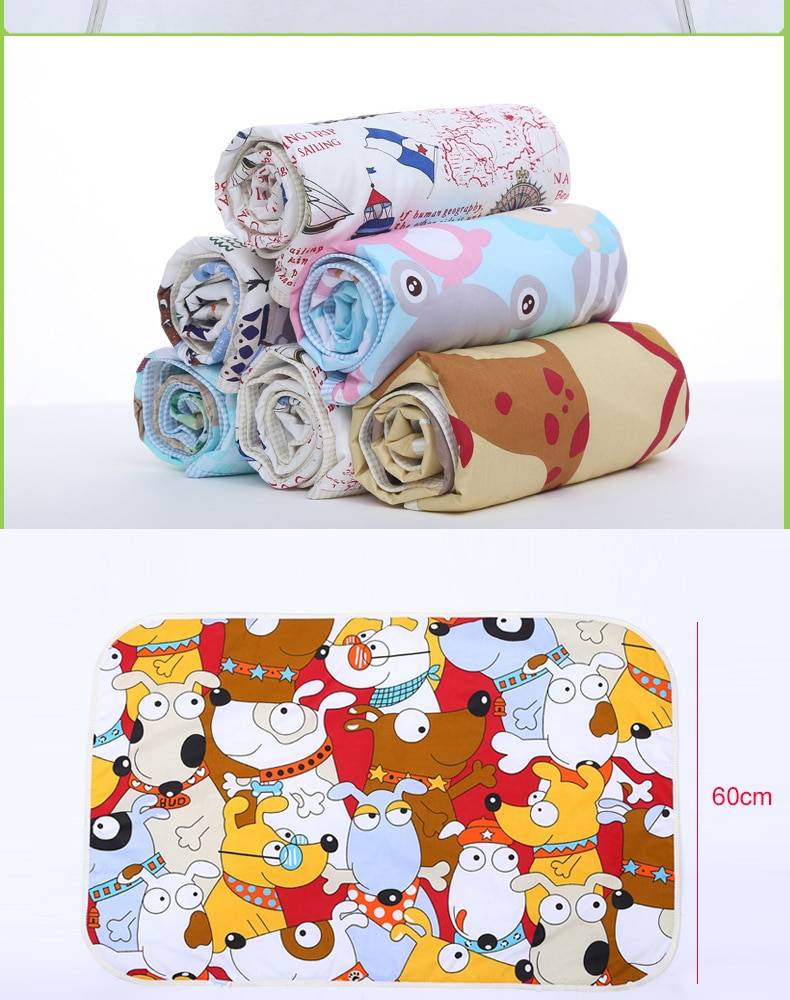 Baby’s Waterproof Cotton Changing Pad