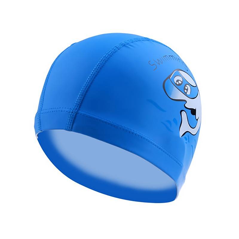 Kid's Dolphin Pattern Swimming Caps