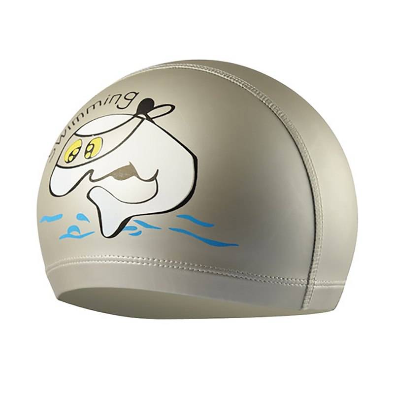 Kid's Dolphin Pattern Swimming Caps