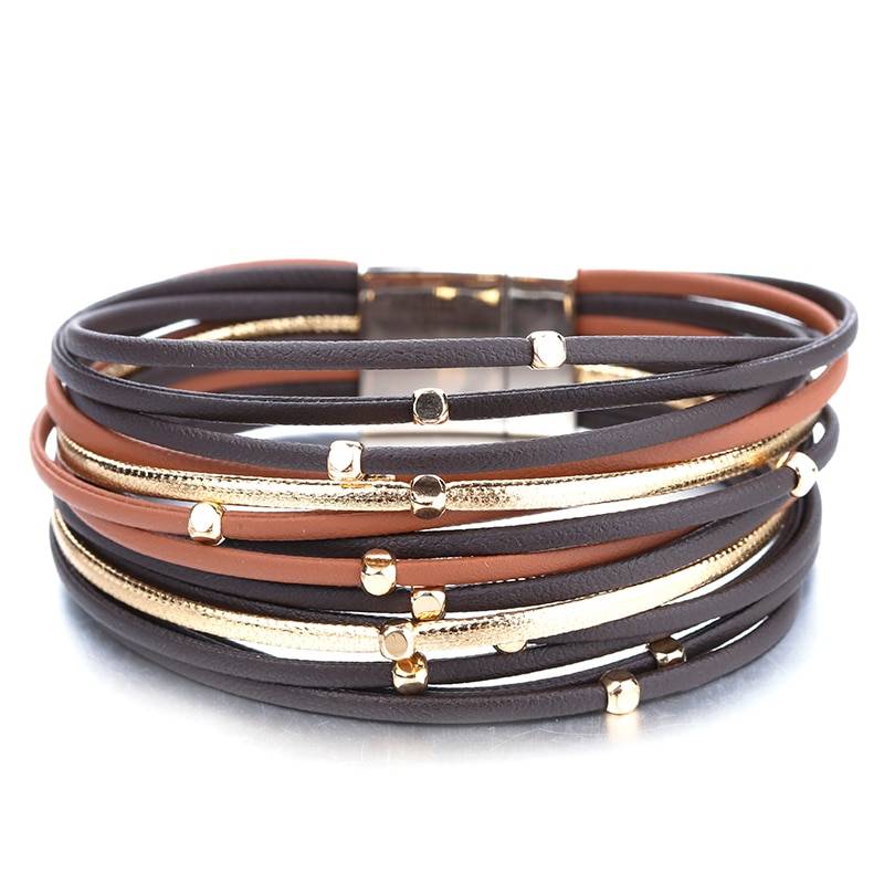Boho Genuine Leather Bracelet for Women Boho Genuine Leather Bracelet for Women