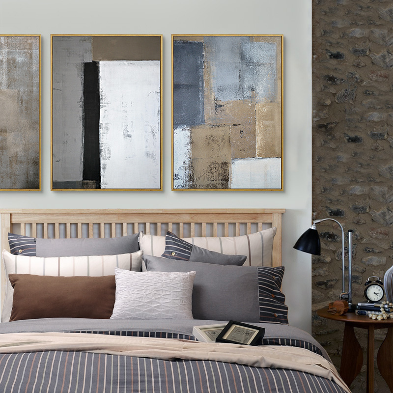 Nordic Style Abstract Canvas Painting