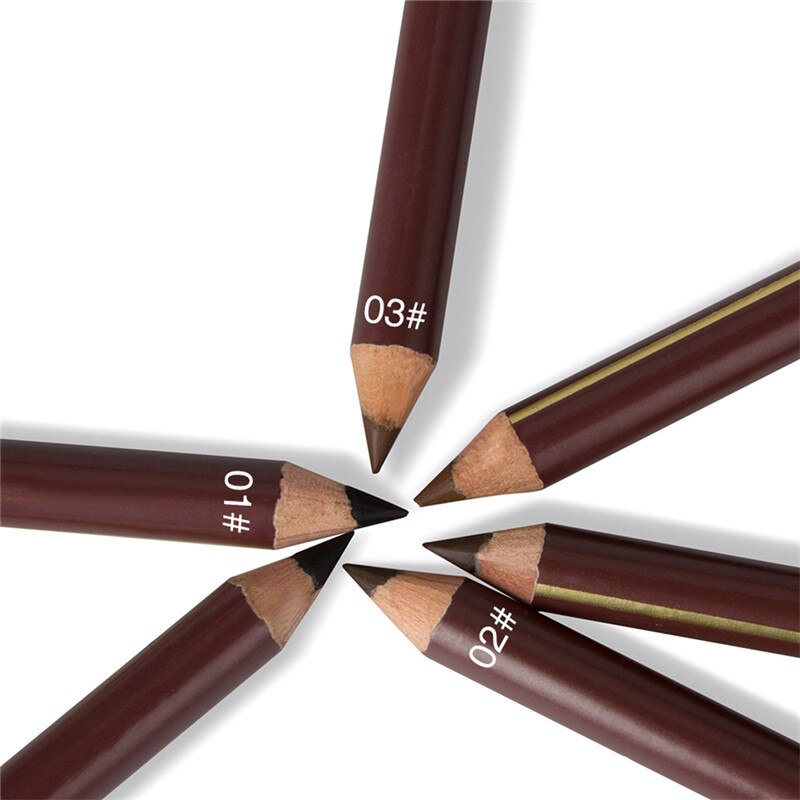 Waterproof Eye Brow Pencil 12 Pcs Set