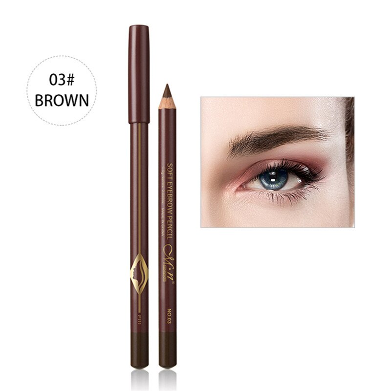Waterproof Eye Brow Pencil 12 Pcs Set