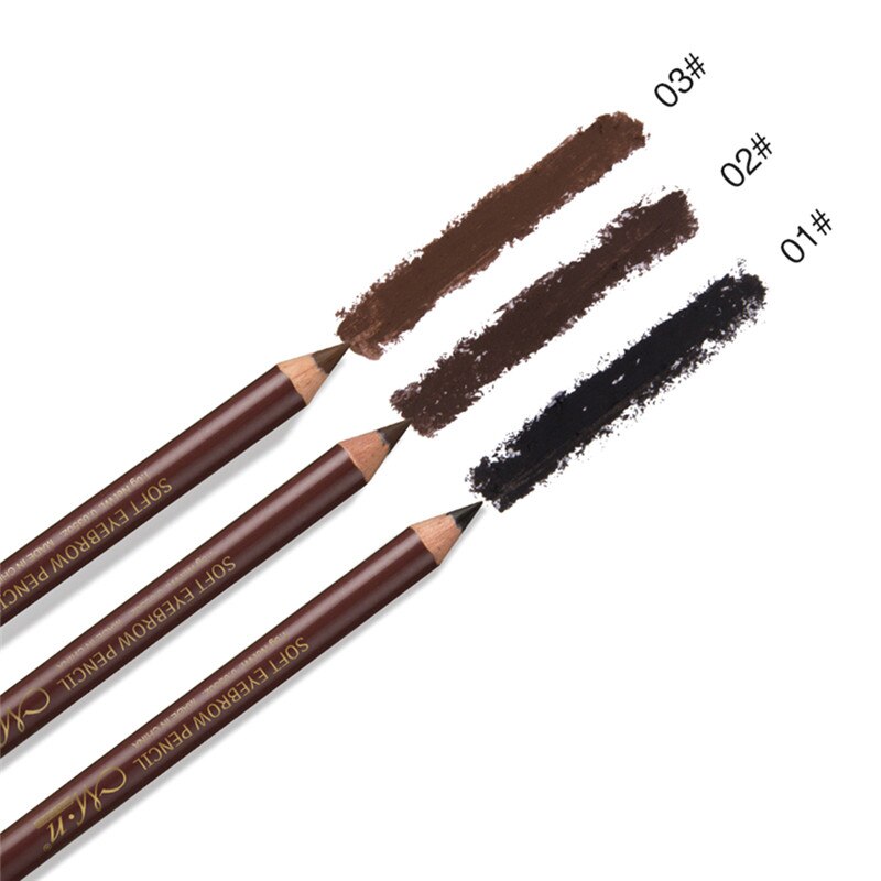 Waterproof Eye Brow Pencil 12 Pcs Set