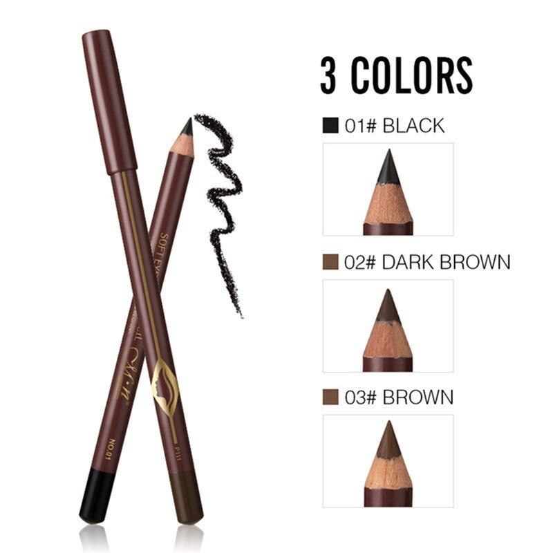 Waterproof Eye Brow Pencil 12 Pcs Set