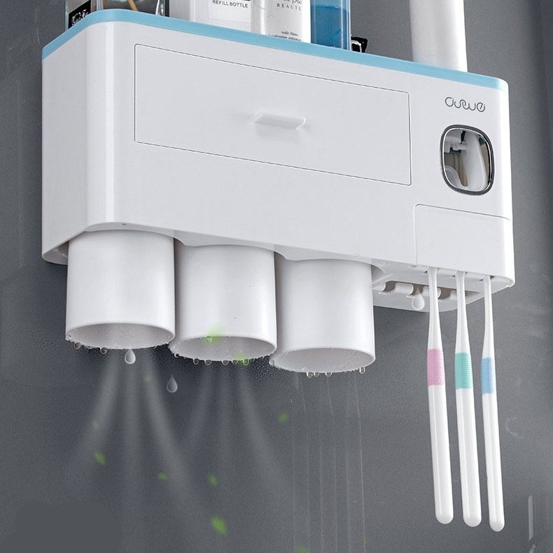 Wall Mounted Toothbrush Holder Bathroom Accessories