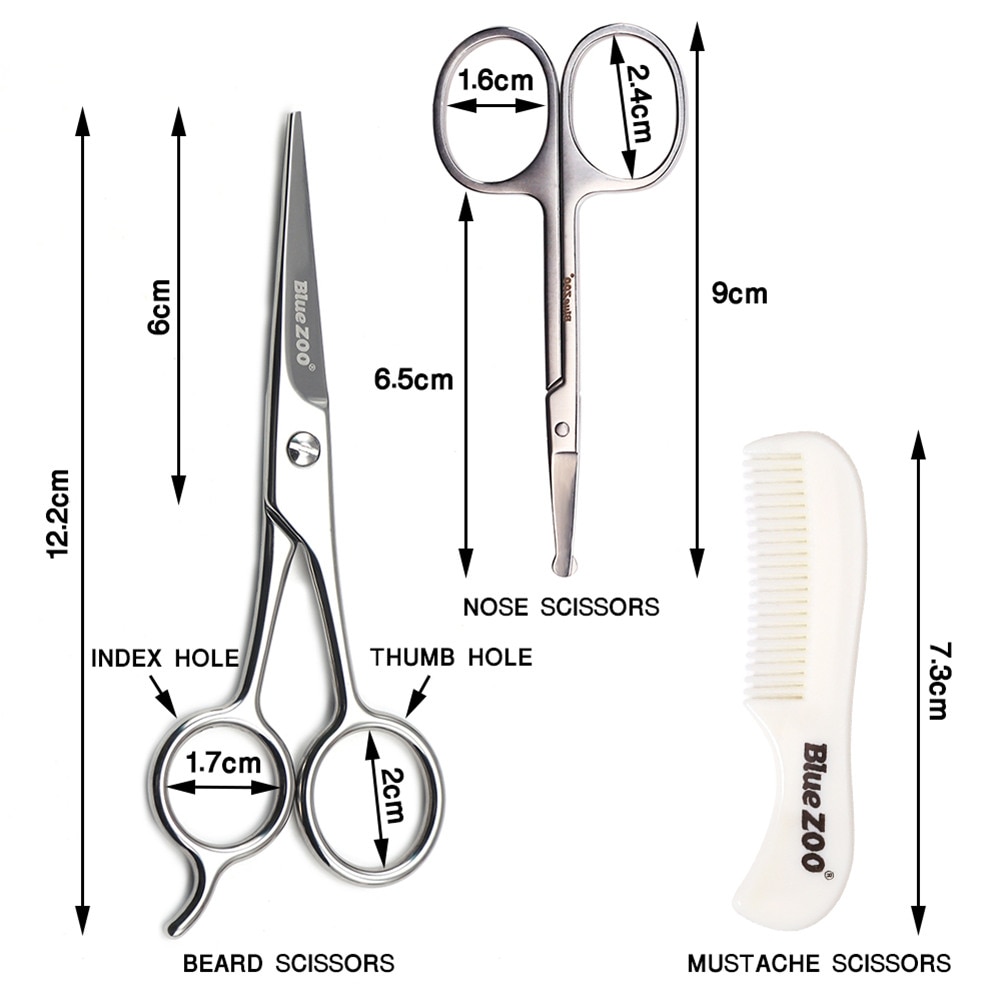 Men's Beard Grooming and Trimming Kits