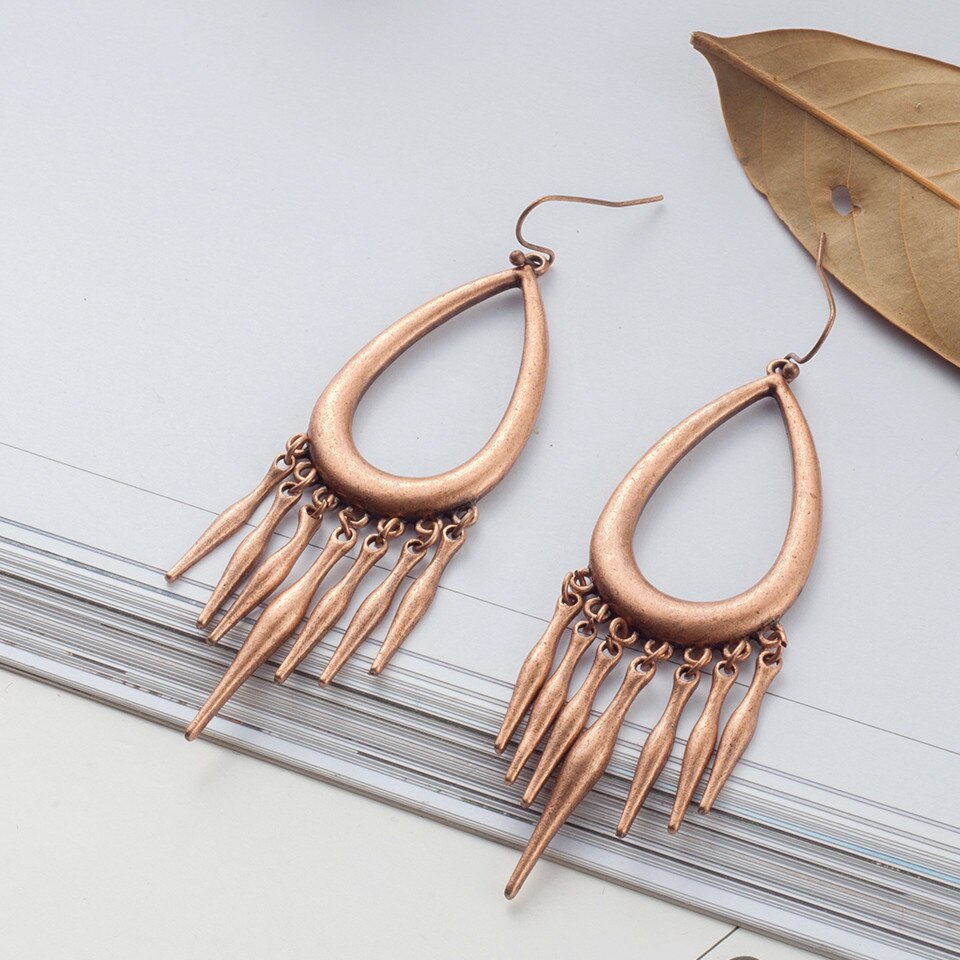 Bohemian Acrylic Beads Drop Earrings for Women