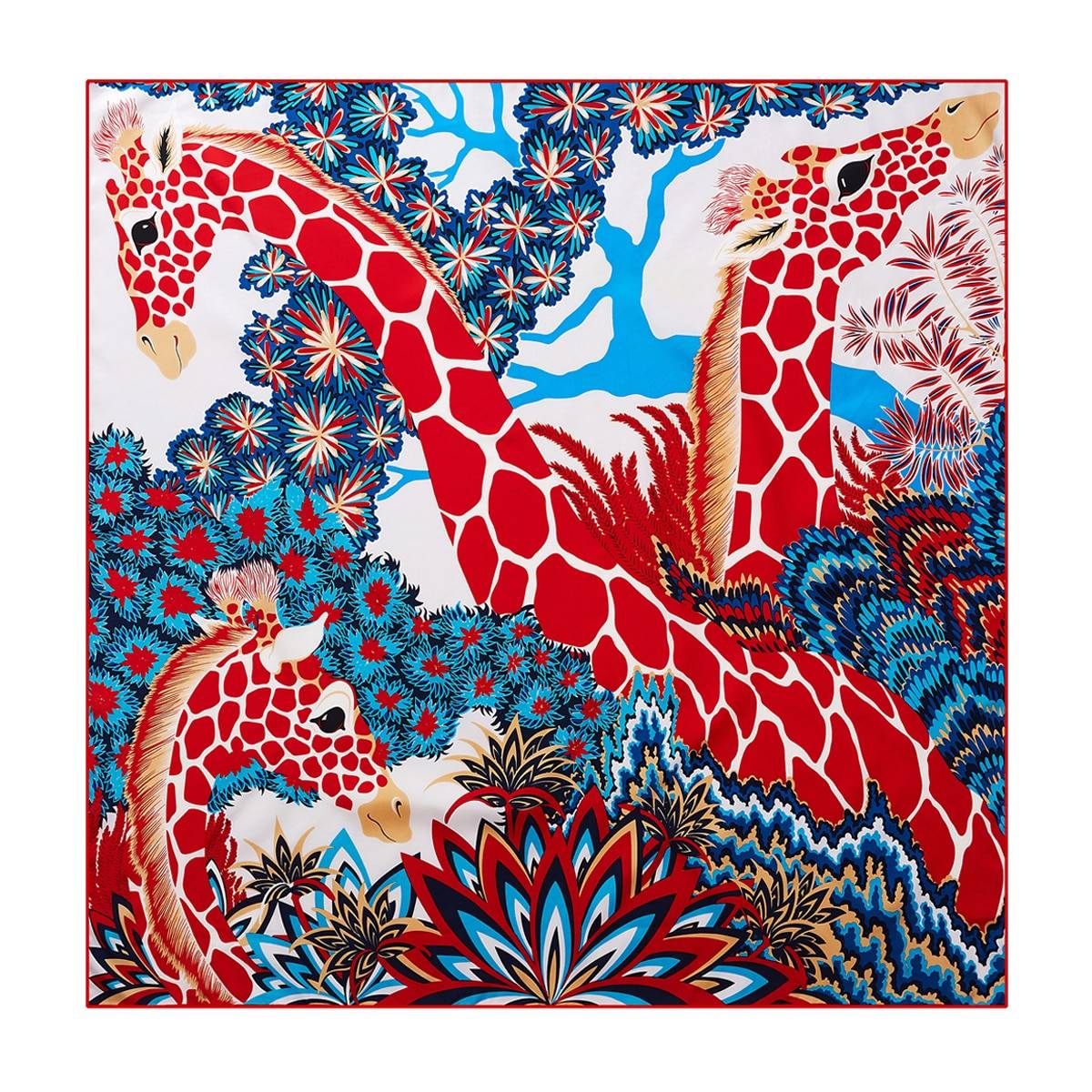 Women's Exotic Print Scarf Women's Exotic Print Scarf