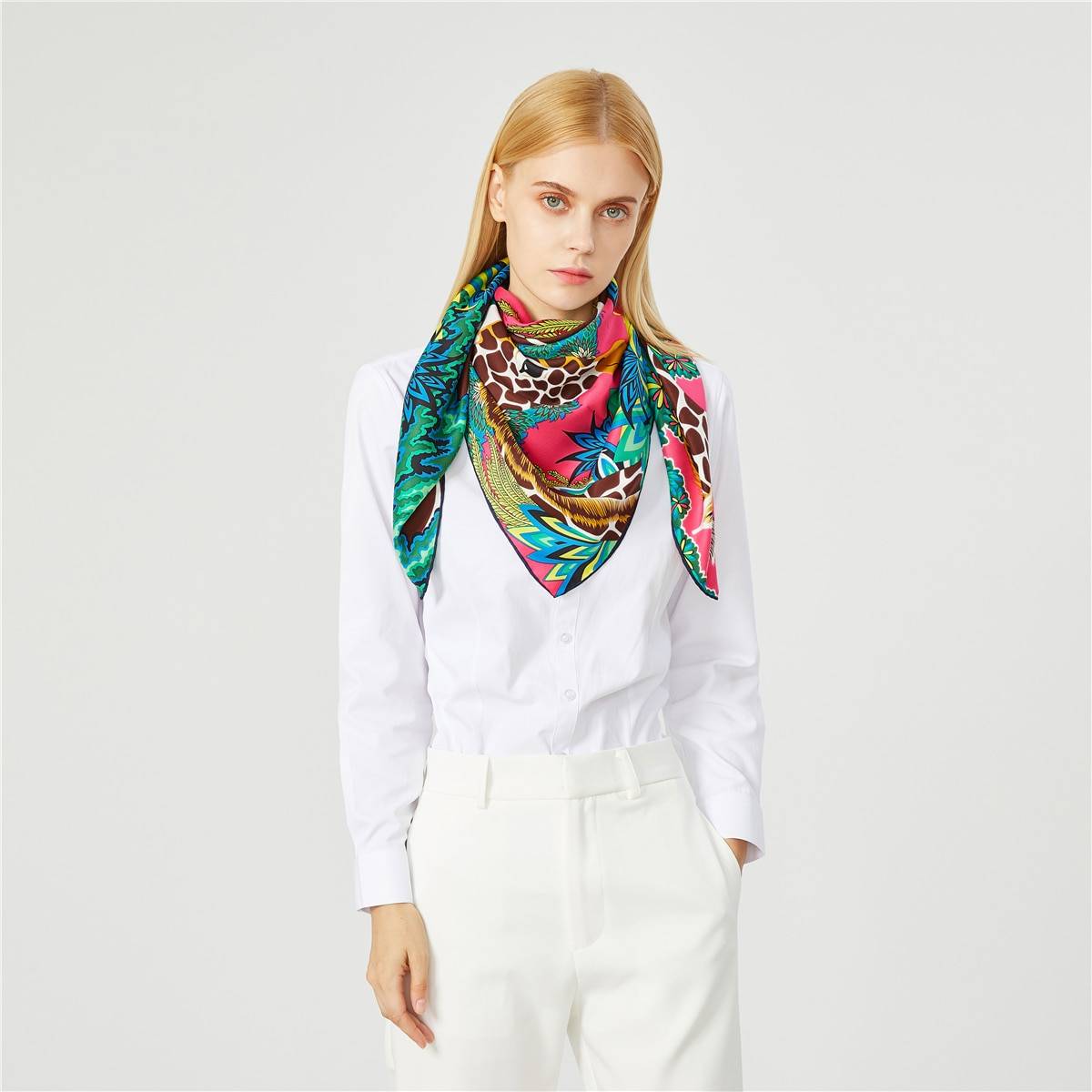 Women's Exotic Print Scarf Women's Exotic Print Scarf