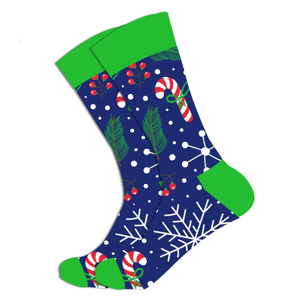 Men's Christmas Cotton Socks