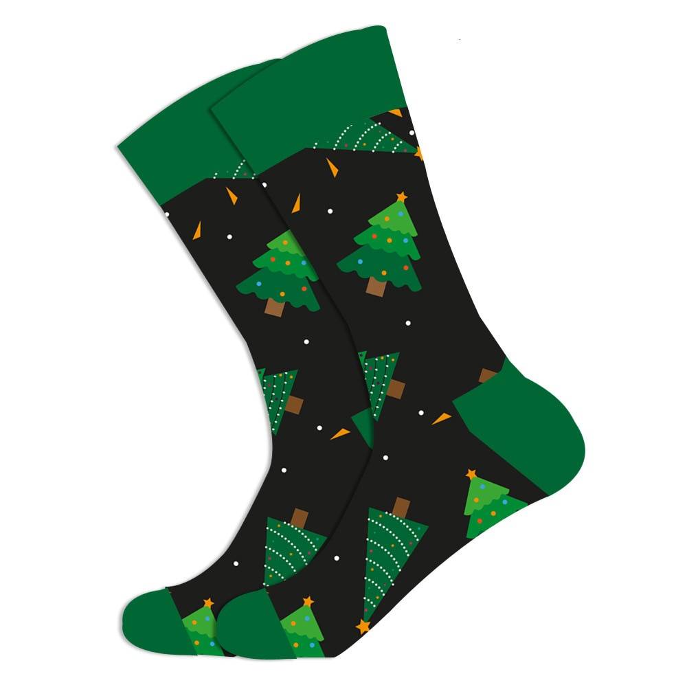 Men's Christmas Cotton Socks
