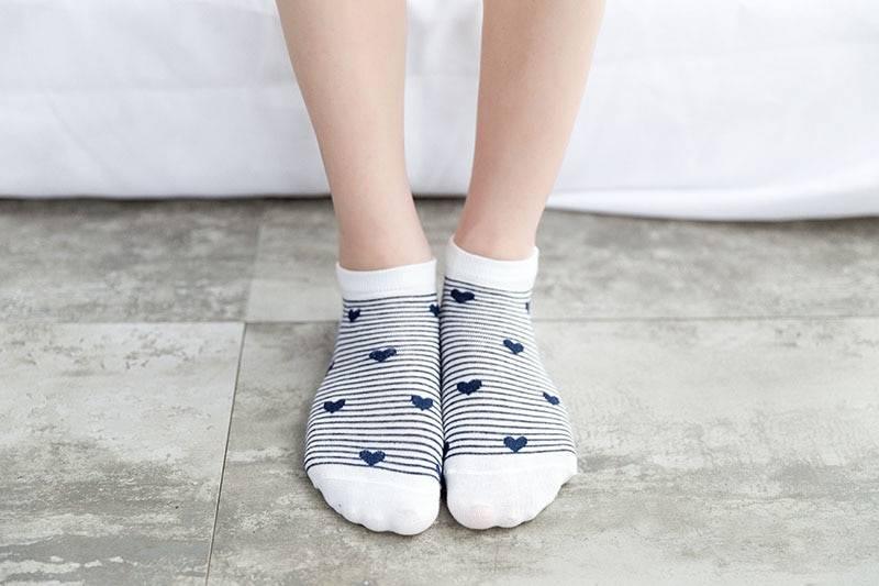 Women's Cotton Cute Printed Socks 5 Pairs Women's Cotton Cute Printed Socks 5 Pairs