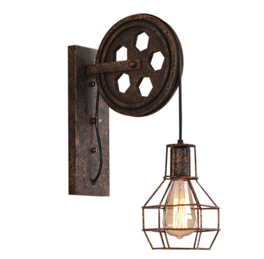 Retro Industrial Style Wall Light