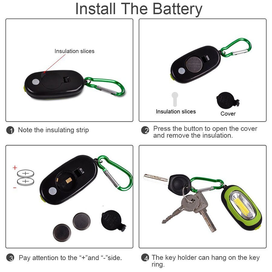 Waterproof Mini LED Flashlight Keychain Waterproof Mini LED Flashlight Keychain