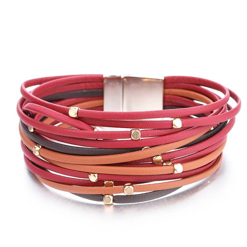 Boho Genuine Leather Bracelet for Women Boho Genuine Leather Bracelet for Women