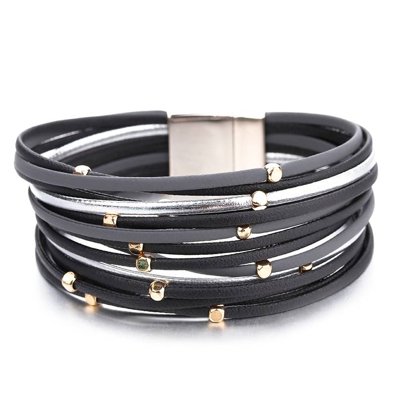 Boho Genuine Leather Bracelet for Women Boho Genuine Leather Bracelet for Women