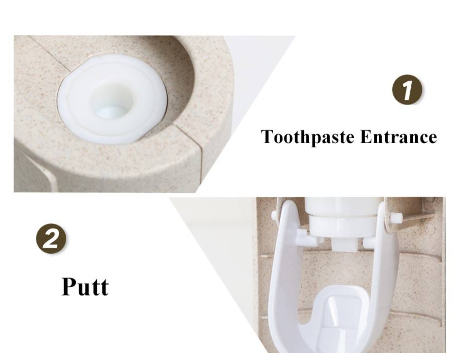 Eco-Friendly Automatic Toothpaste Holder