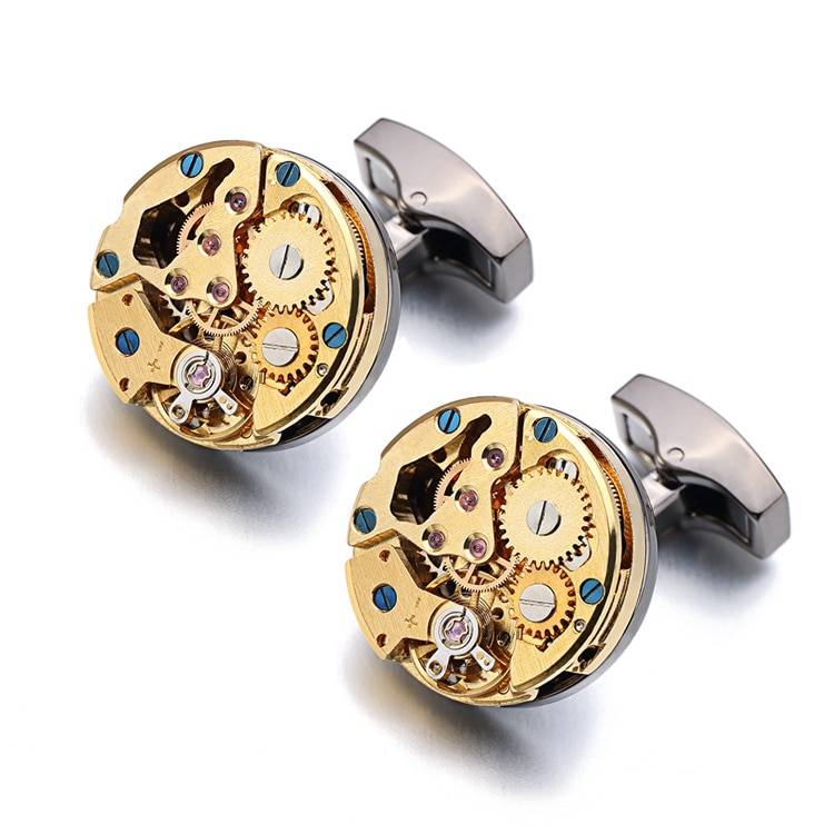 Men's Multicoloured Stainless Steel Cufflinks