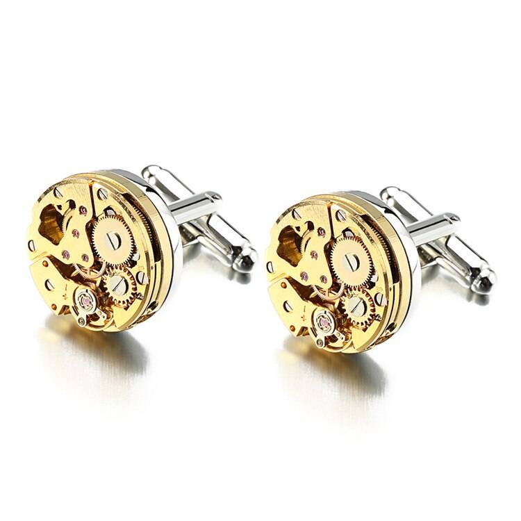 Men's Multicoloured Stainless Steel Cufflinks