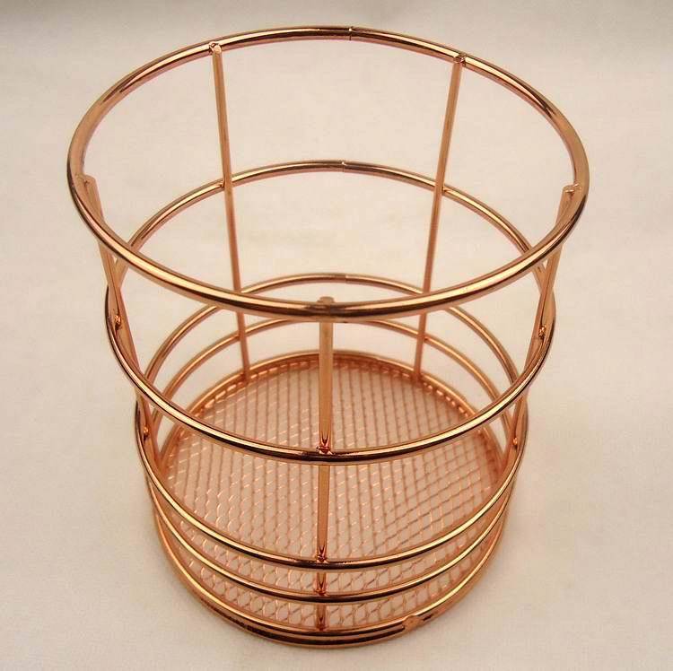 Metal Bucket Style Stationery Holder Metal Bucket Style Stationery Holder