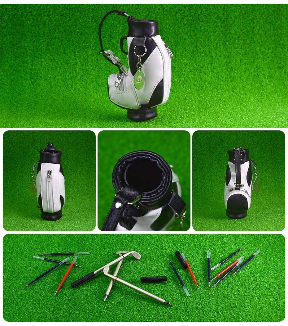 Mini Golf Shaped Pens Holder