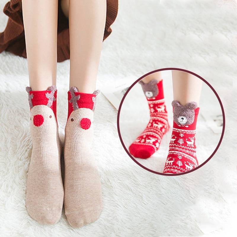 Women's 3D Christmas Socks Women's 3D Christmas Socks