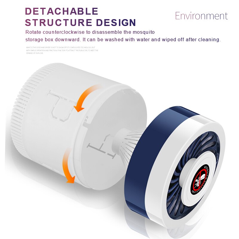 Mosquito Killer lamp Electrical mosquito trap Anti Lantern Fly Trap photocatalyst Repeller For Indoor Bug Zapper Light Killer