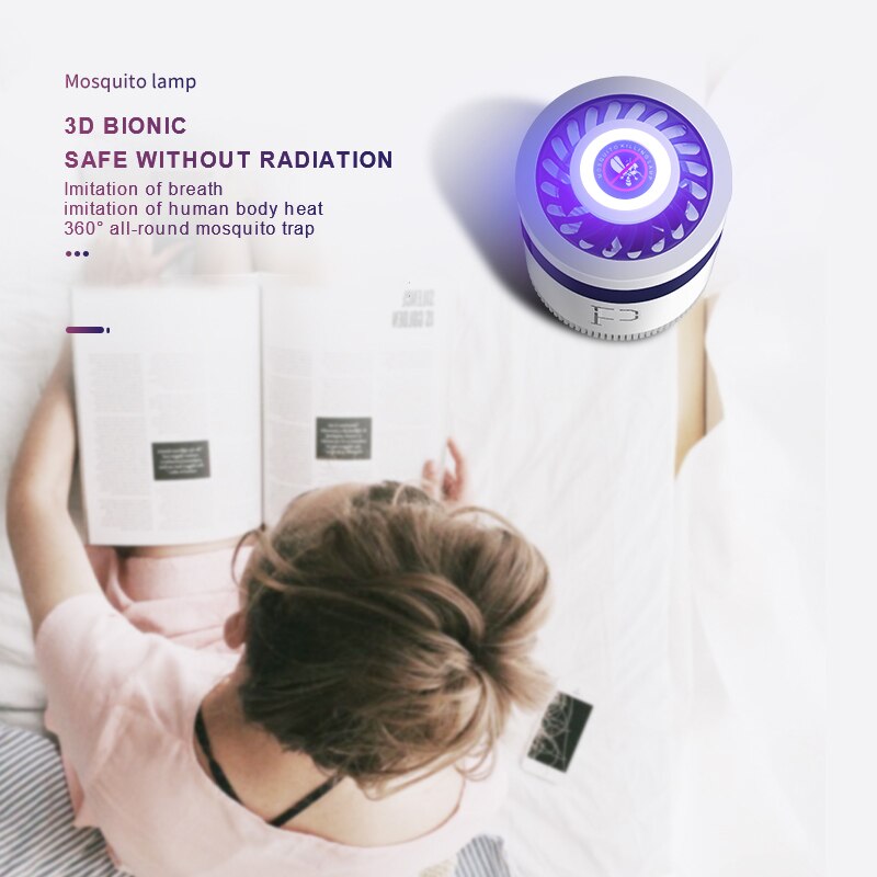 Mosquito Killer lamp Electrical mosquito trap Anti Lantern Fly Trap photocatalyst Repeller For Indoor Bug Zapper Light Killer